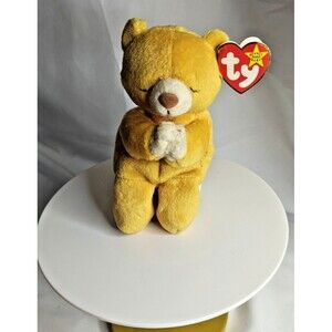 Retired 1998 Ty Beanie Baby "Hope" the Praying Bear kneeling RARE